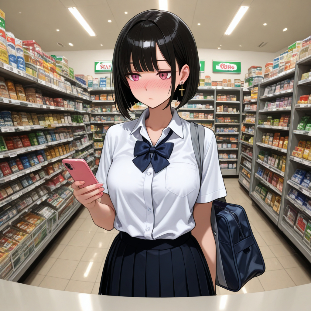 制服のエロ画像フォルダを解放していく