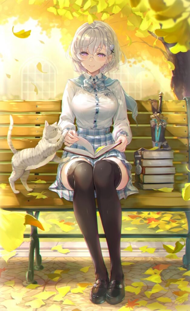 【二次】眼鏡のメチャシコで可愛い女の子のエッチな画像