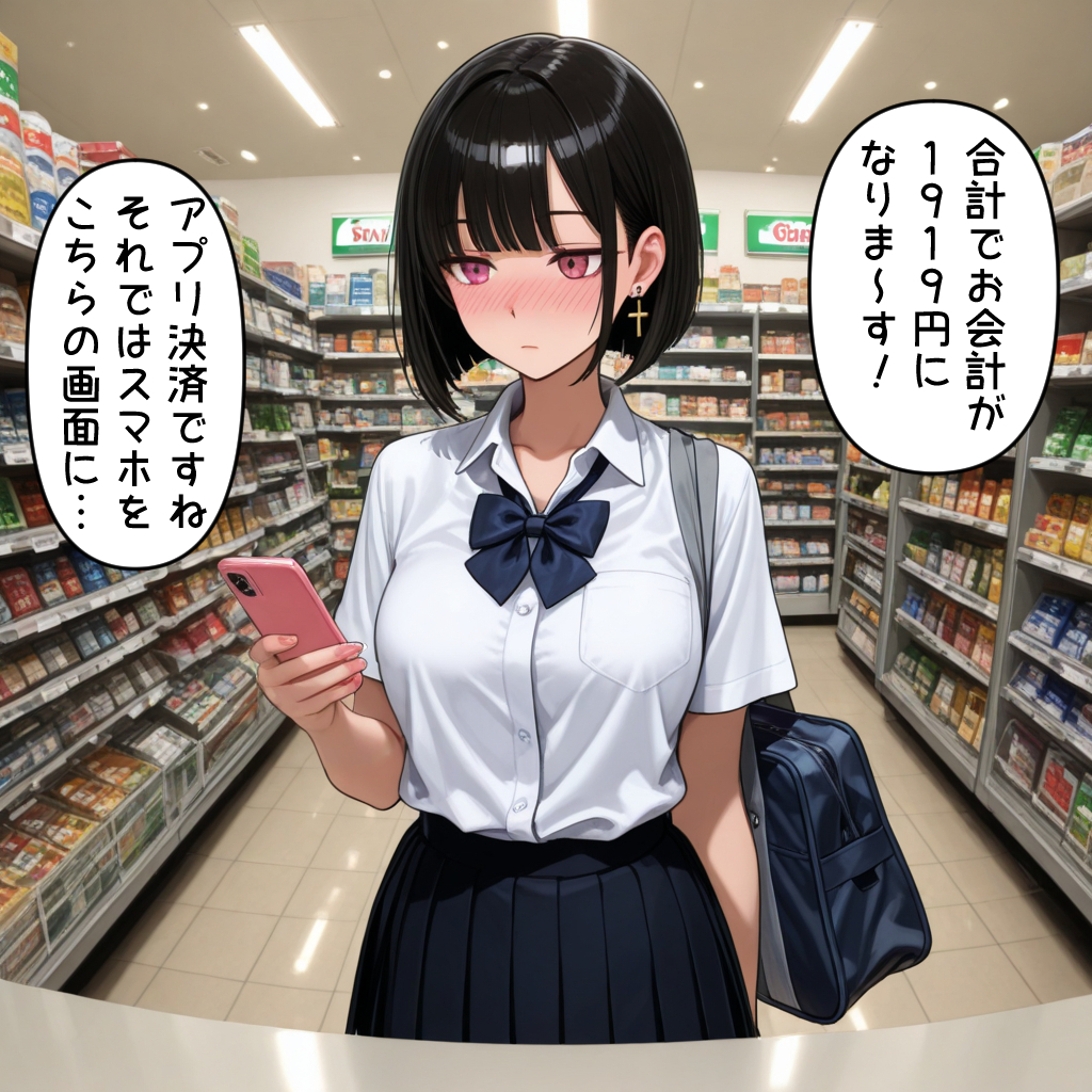 制服のエロ画像フォルダを解放していく