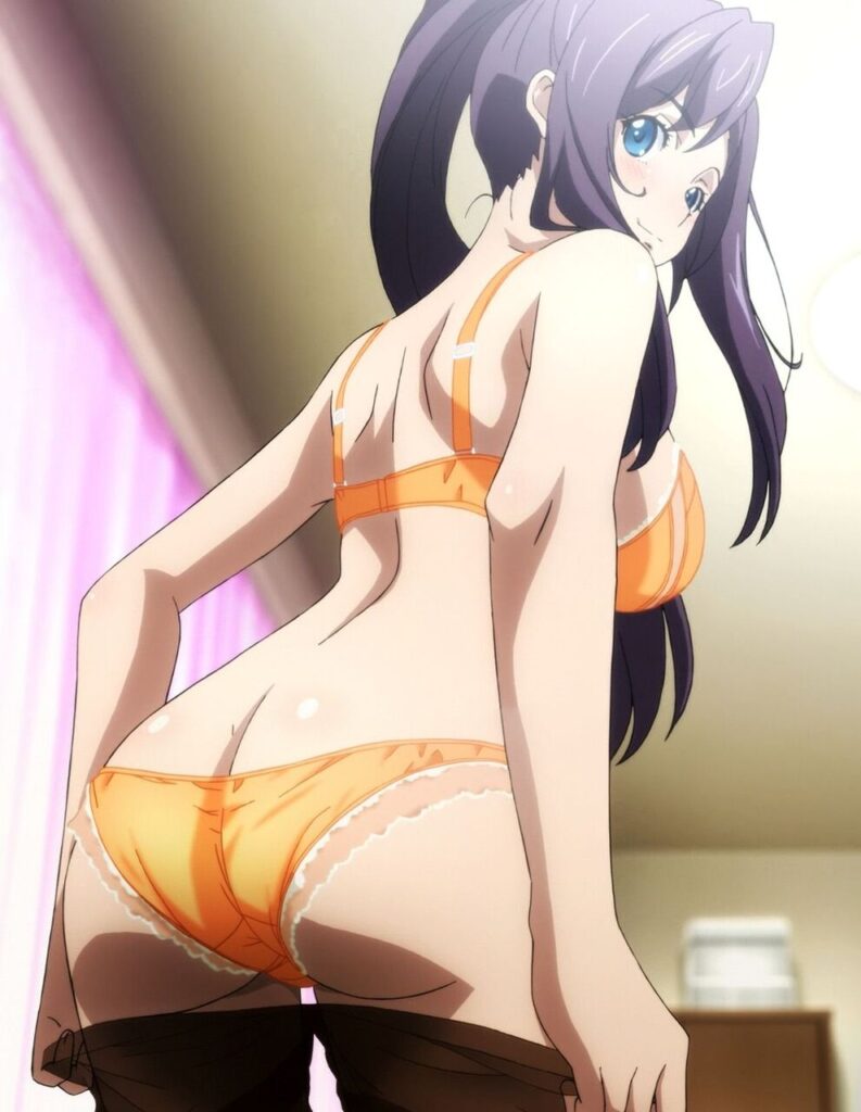尻のエッチな部分を奥の奥まで堪能できるエロ画像