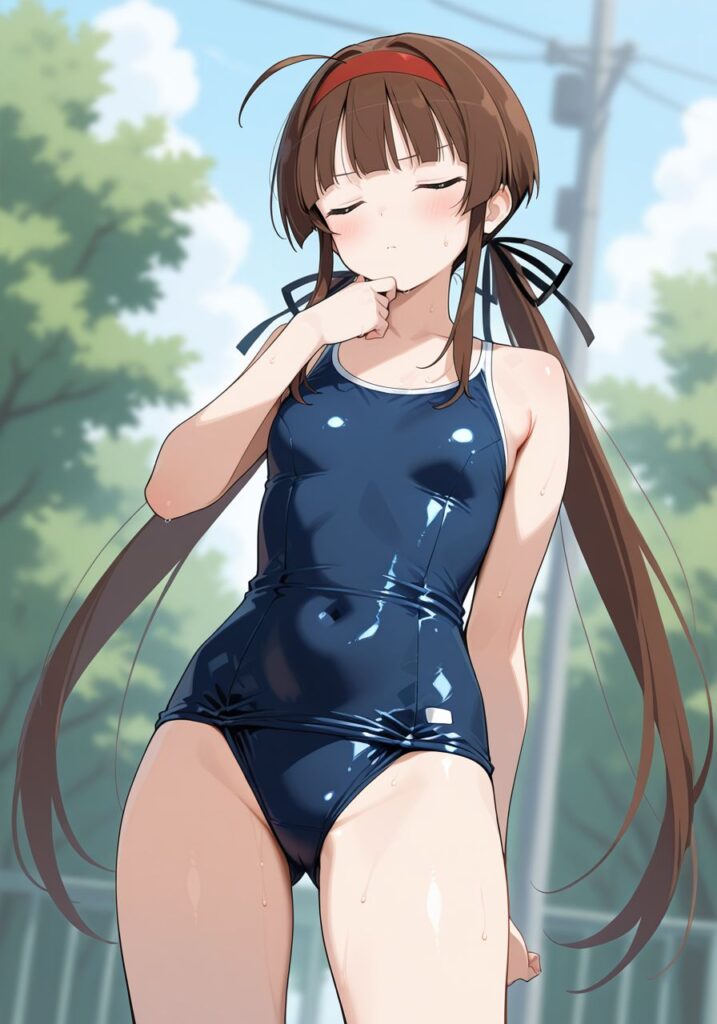 オカズにできそうなスク水の二次エロ画像はいかがですか?
