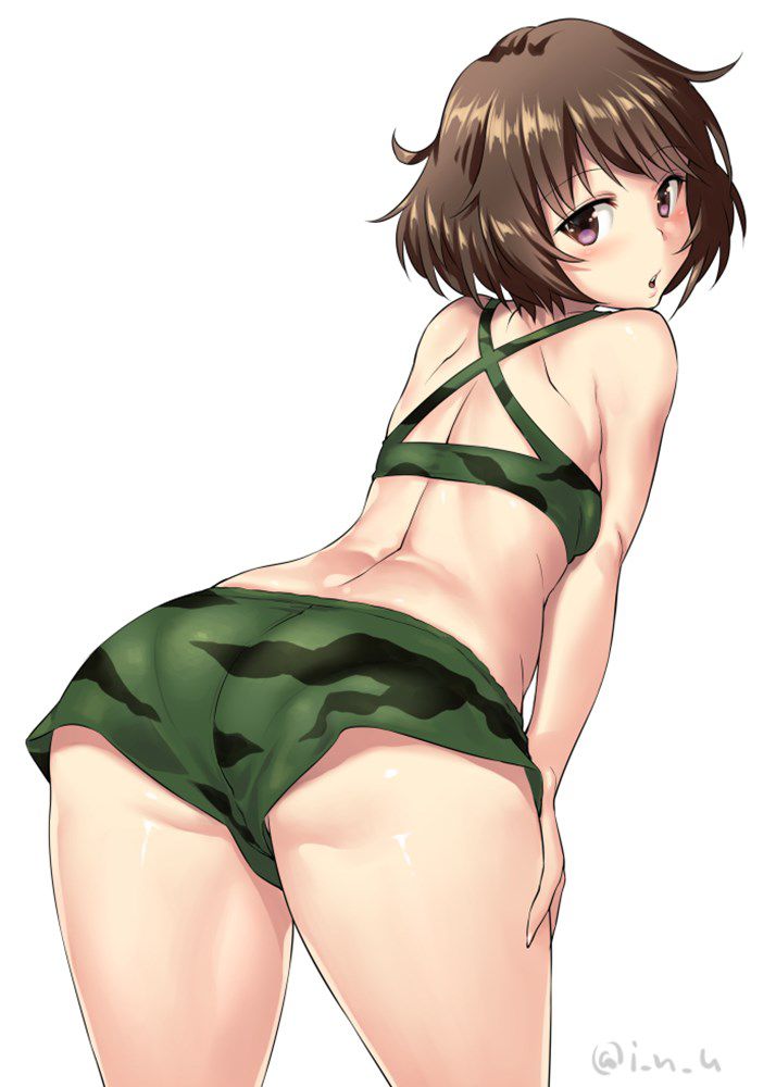 尻のエッチな部分を奥の奥まで堪能できるエロ画像