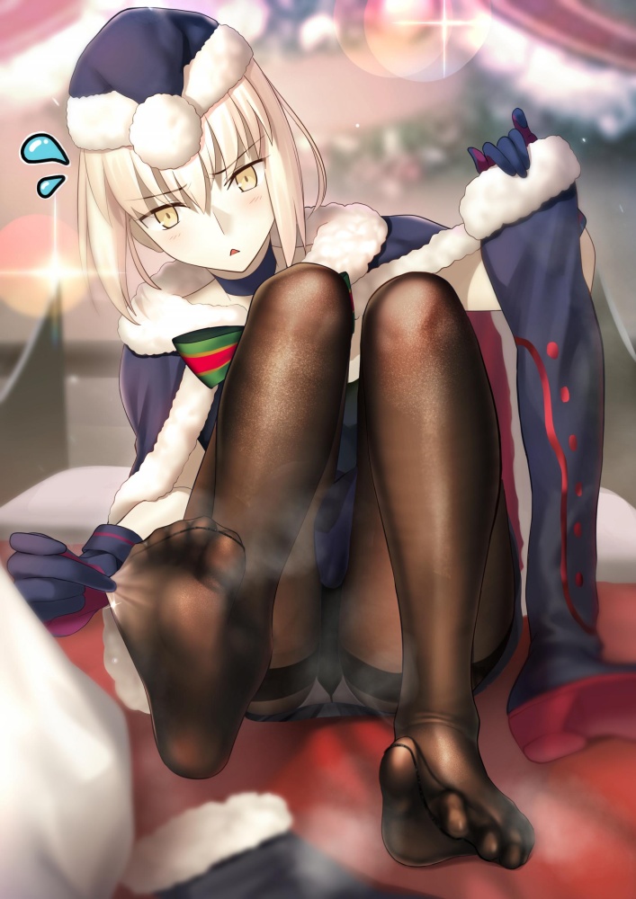 足フェチの二次エロ画像を愛でる。