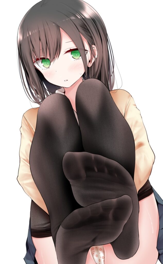 足フェチの二次エロ画像を愛でる。