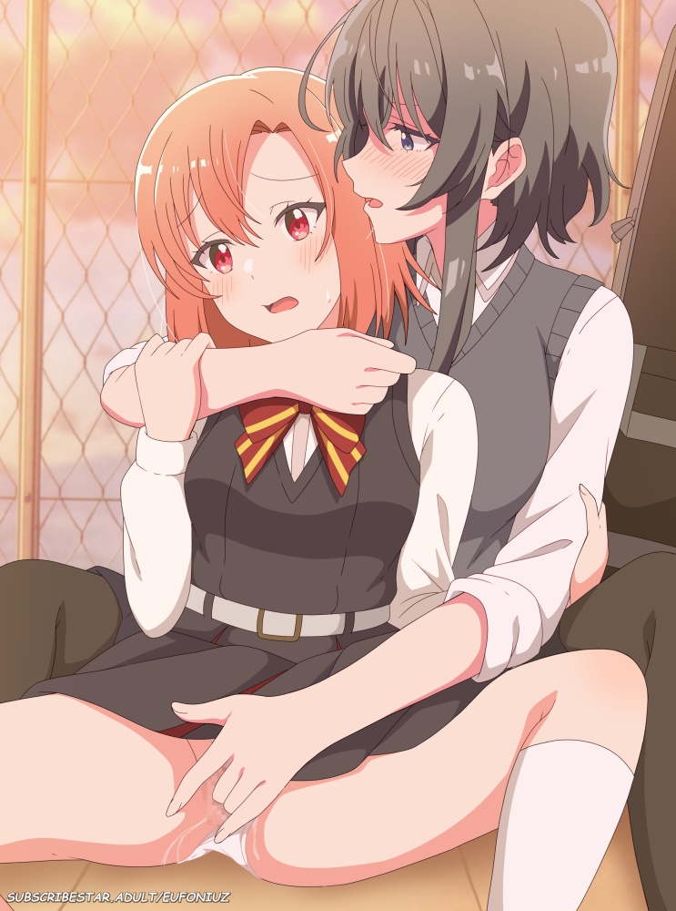 手マンのえっちなやつ