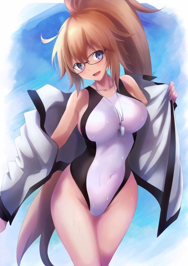 威力バツグンな太ももの二次エロ画像詰め合わせ