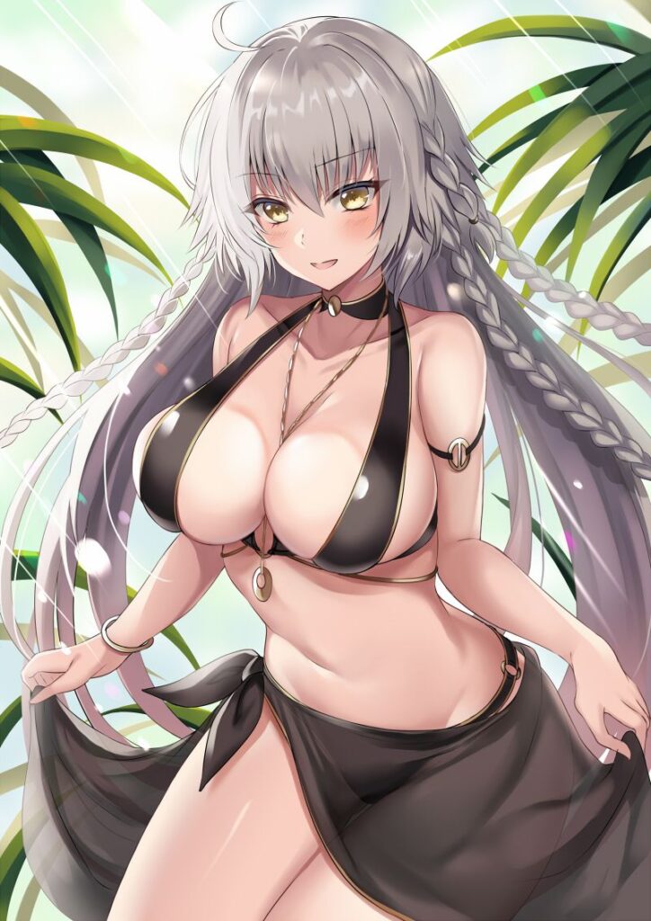 威力バツグンな太ももの二次エロ画像詰め合わせ