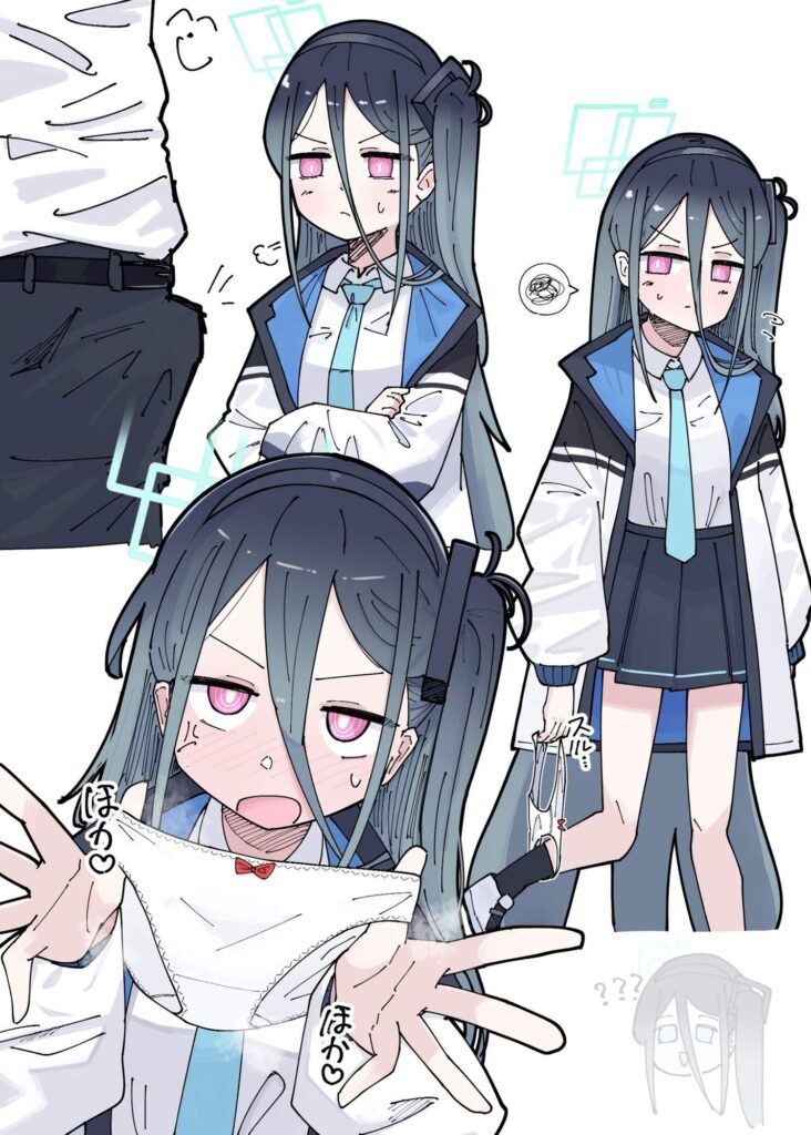 制服のエロ画像フォルダを解放していく