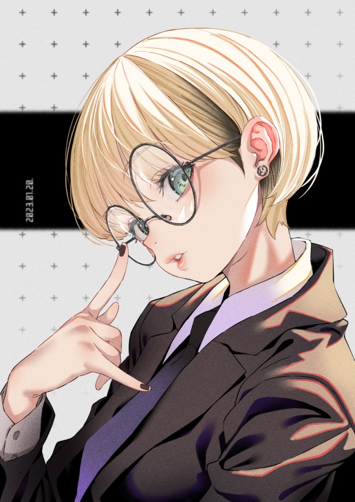 【二次】眼鏡のメチャシコで可愛い女の子のエッチな画像