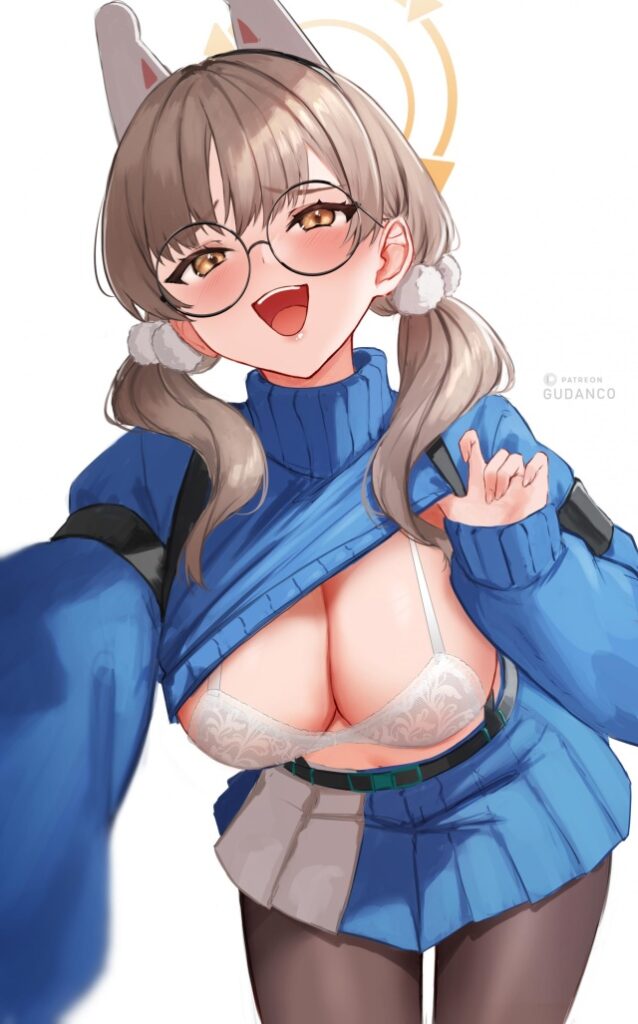 【二次】眼鏡のメチャシコで可愛い女の子のエッチな画像