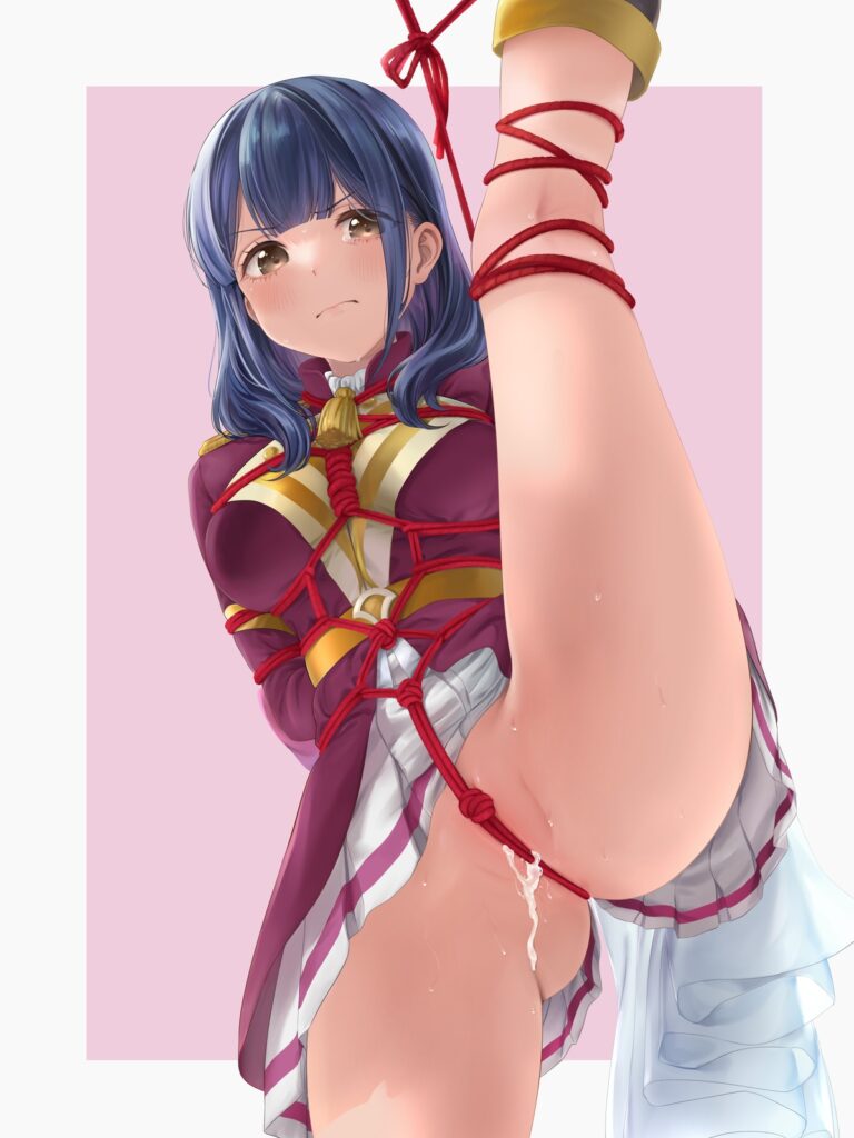 クッソ可愛い開脚系美少女で妄想!ハメ撮り中出し!