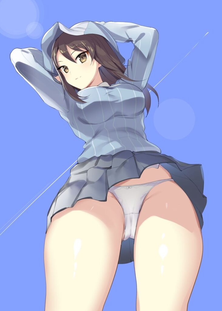 ローアングルは最高だぜぇぇ！！ってなるエロ画像