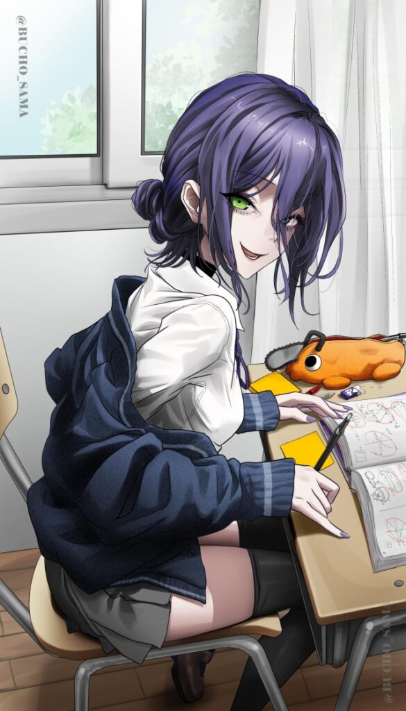 チェンソーマンの二次元エロ画像。