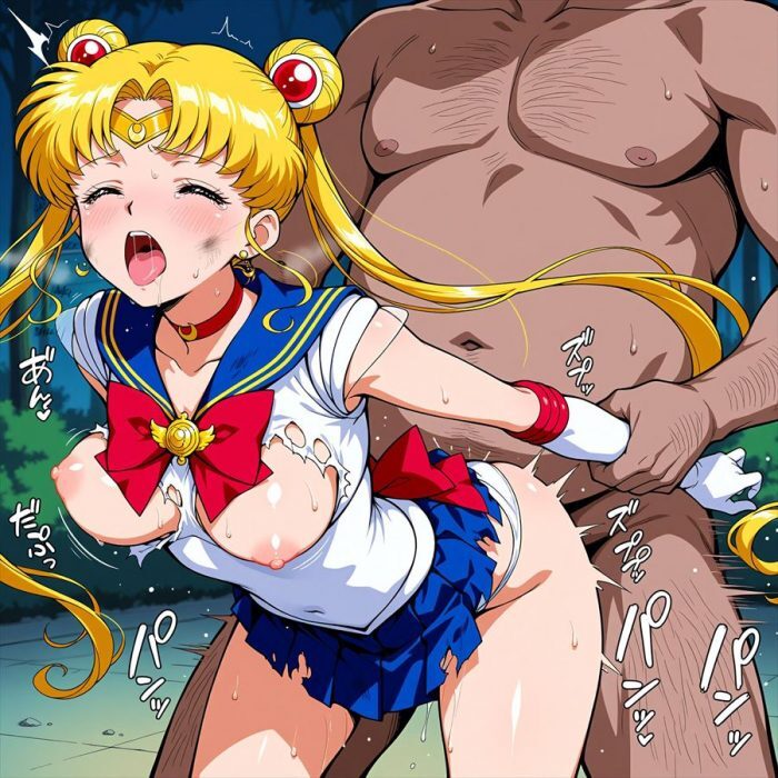 美少女戦士セーラームーンのエッチな部分を奥の奥まで堪能できるエロ画像