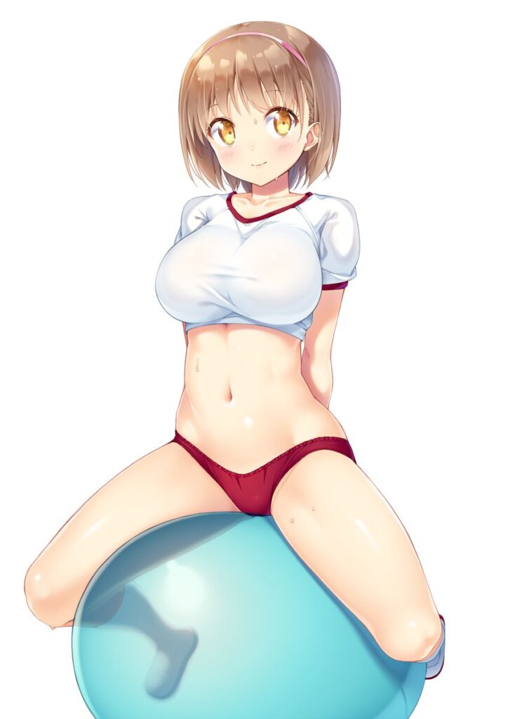 体操服・ブルマの可愛い二次元画像。