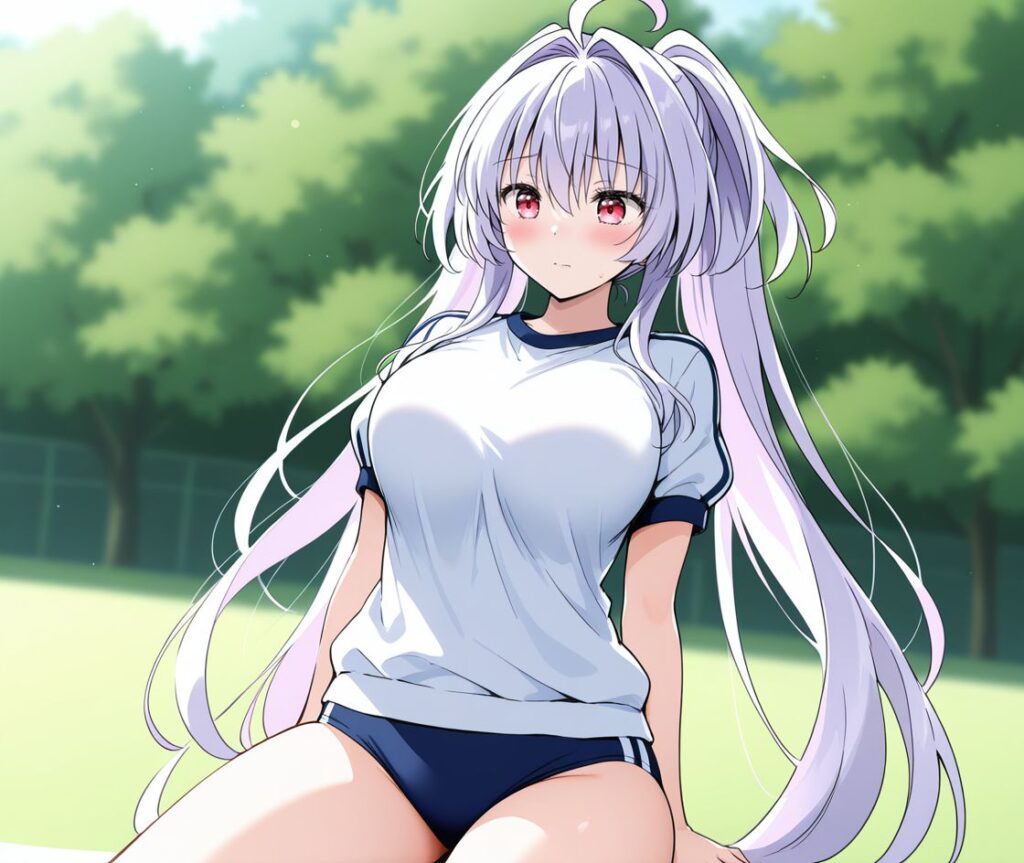 体操服・ブルマの可愛い二次元画像。