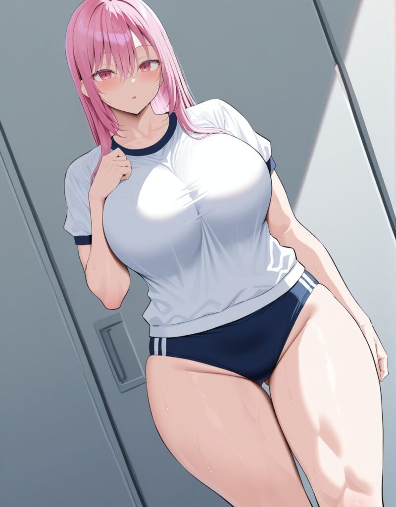 体操服・ブルマの可愛い二次元画像。