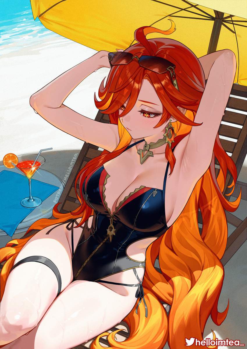 原神の虹エロ画像