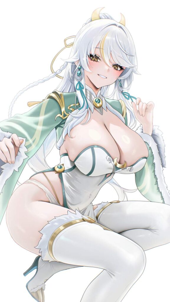 【原神】「ひあぁあ♡イキましゅ♡イってぇしまいましゅうぅー♡」エッチなご奉仕画像