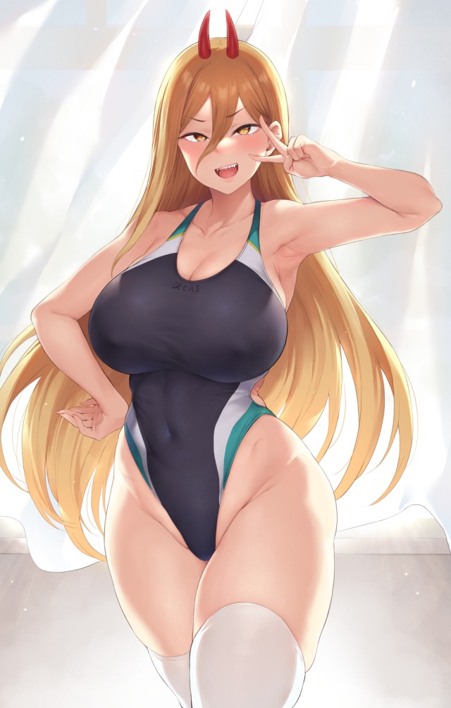 チェンソーマンの二次元エロ画像。