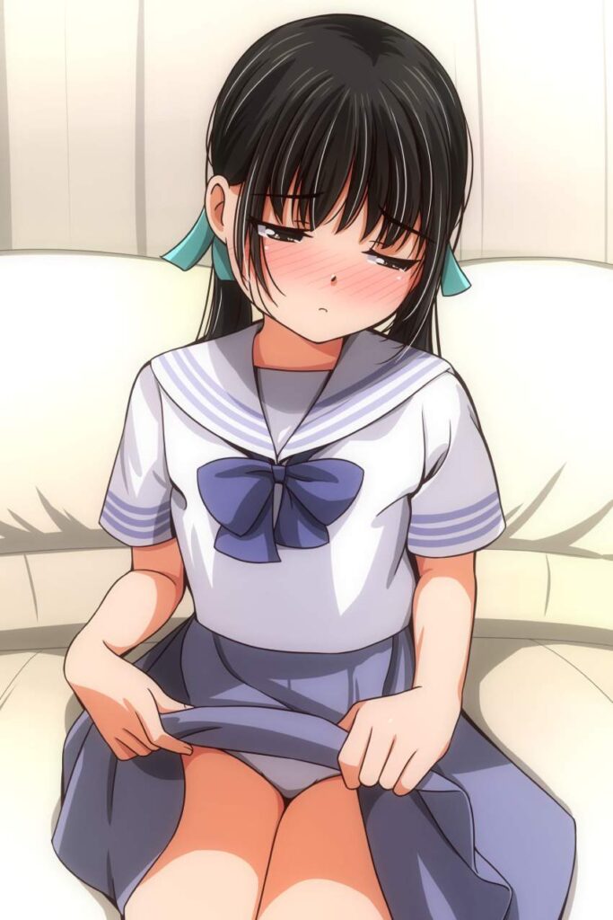 たくし上げ画像で今夜もイチャラブ妄想!「やっ♥ダメェ♥そこぉ♥そこいじめないでぇ♥」
