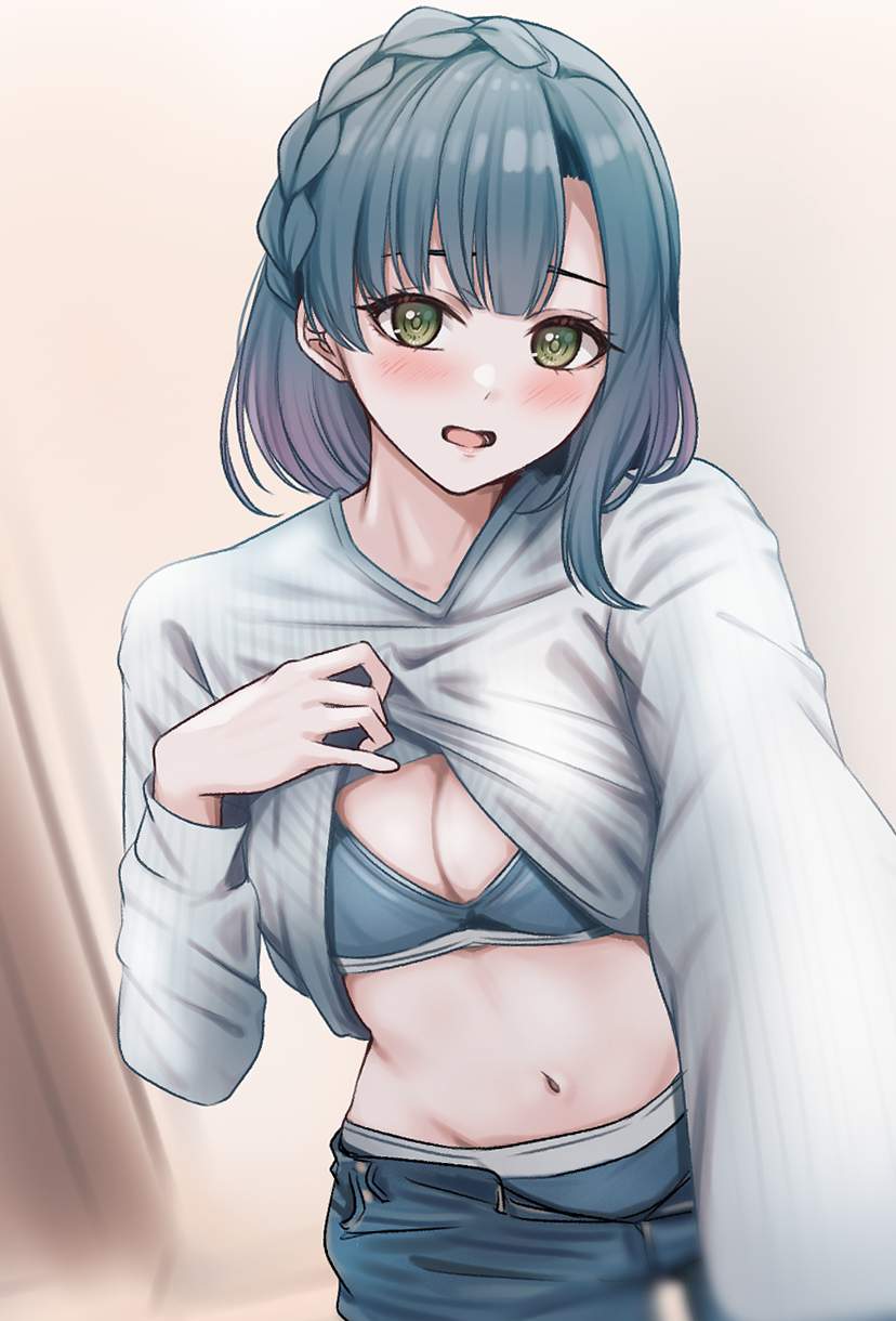たくし上げ画像で今夜もイチャラブ妄想!「やっ♥ダメェ♥そこぉ♥そこいじめないでぇ♥」