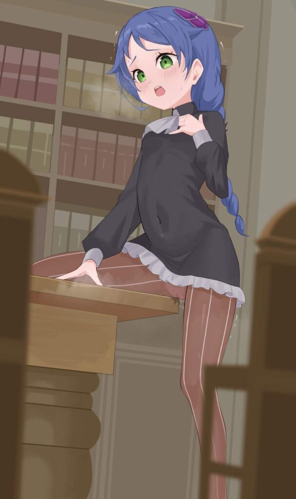 愛液の背徳感あふれるエロ画像
