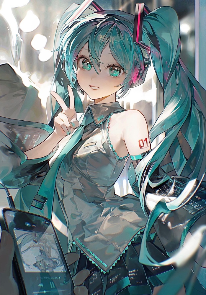 スマホの壁紙に使えそうなボーカロイドの画像