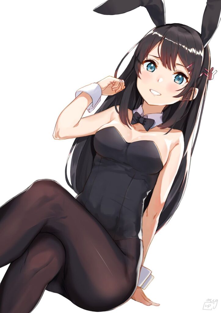黒髪のよさを再確認できるエロ画像