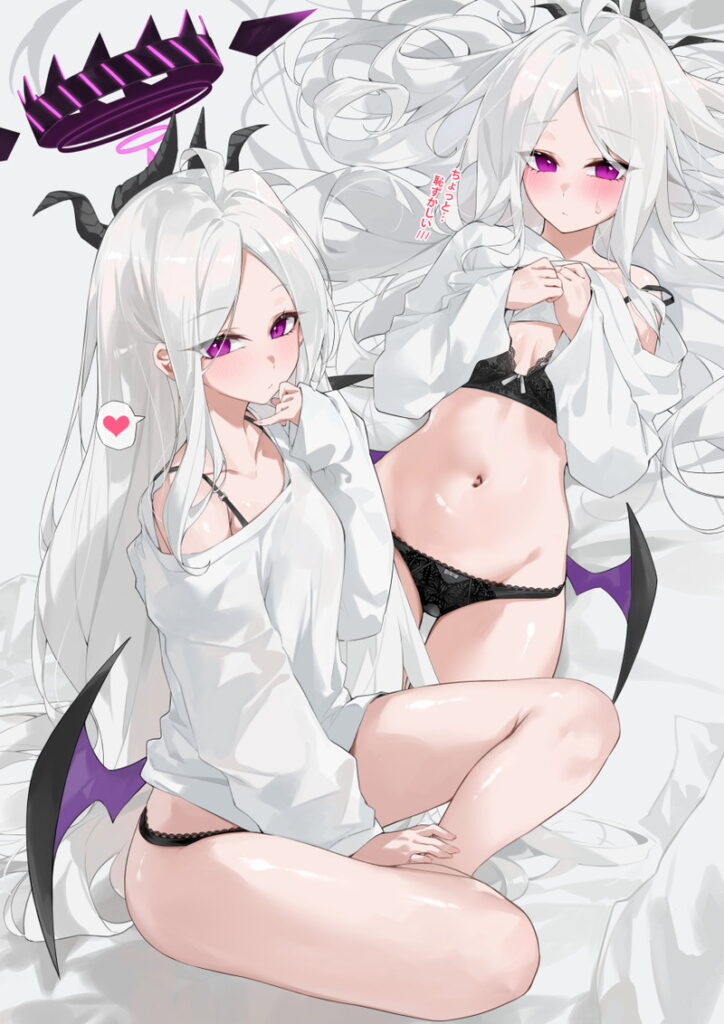 ブルーアーカイブの可愛い二次元画像。