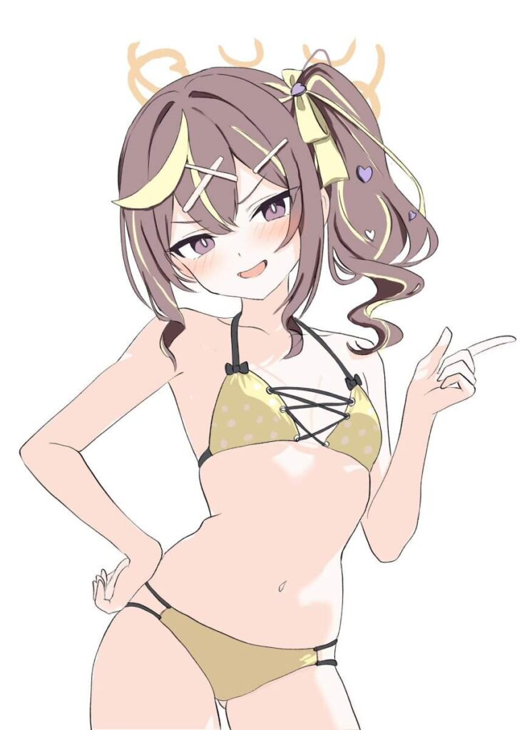 ブルーアーカイブの可愛い二次元画像。