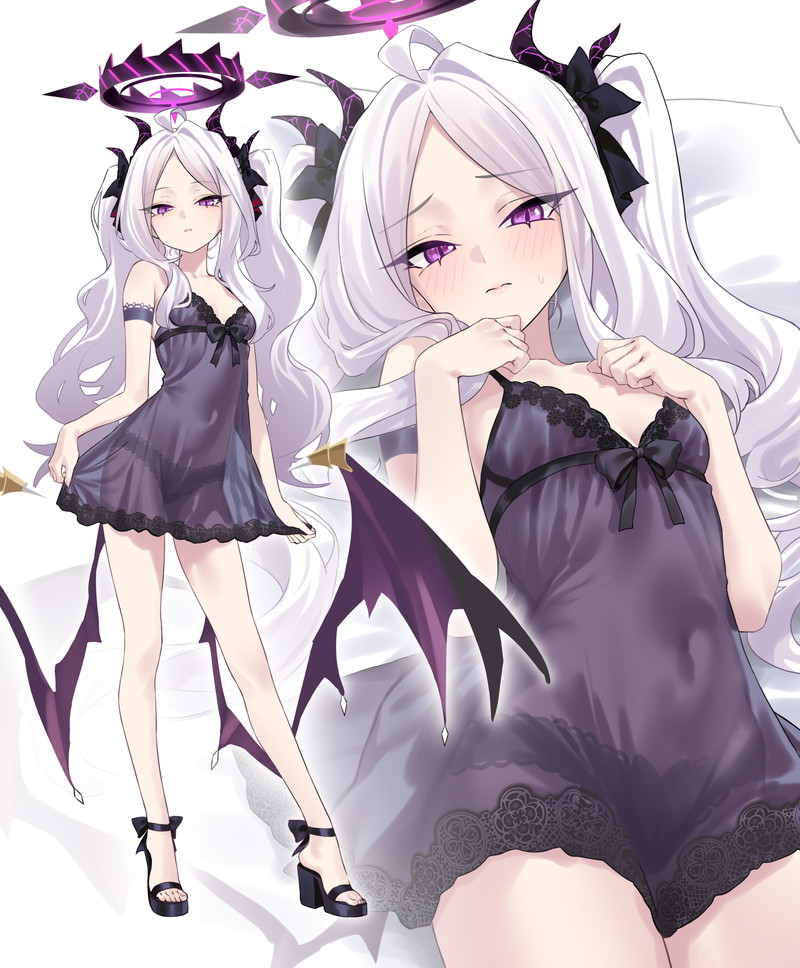 ブルーアーカイブの可愛い二次元画像。