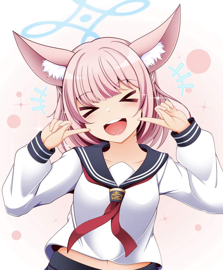 ブルーアーカイブの可愛い二次元画像。