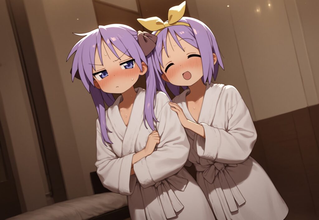 らき☆すたの超絶可愛くてセクシーな画像集！