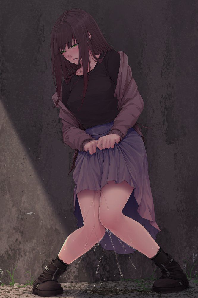 おしっこの虹エロ画像