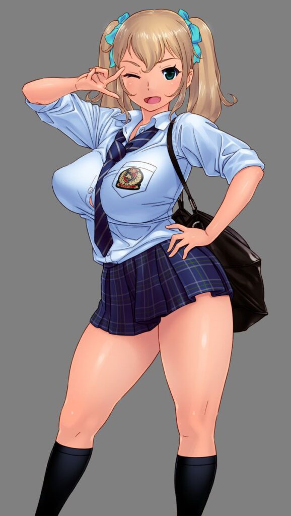 太もものエッチな部分を奥の奥まで堪能できるエロ画像