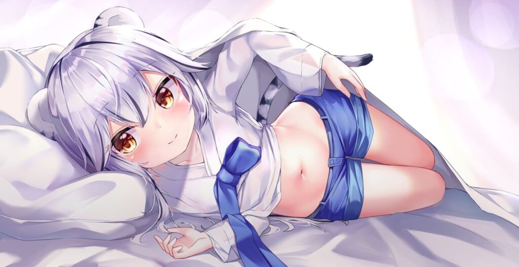 太もものエッチな部分を奥の奥まで堪能できるエロ画像