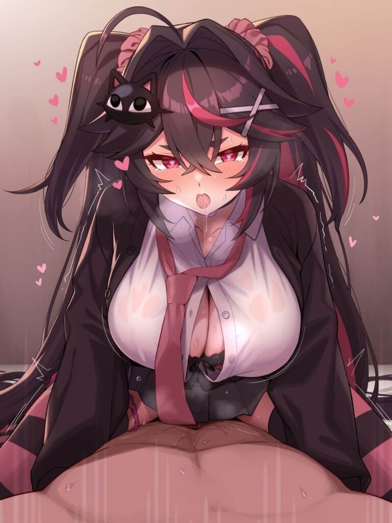 騎乗位の二次エロ画像くだしあ。