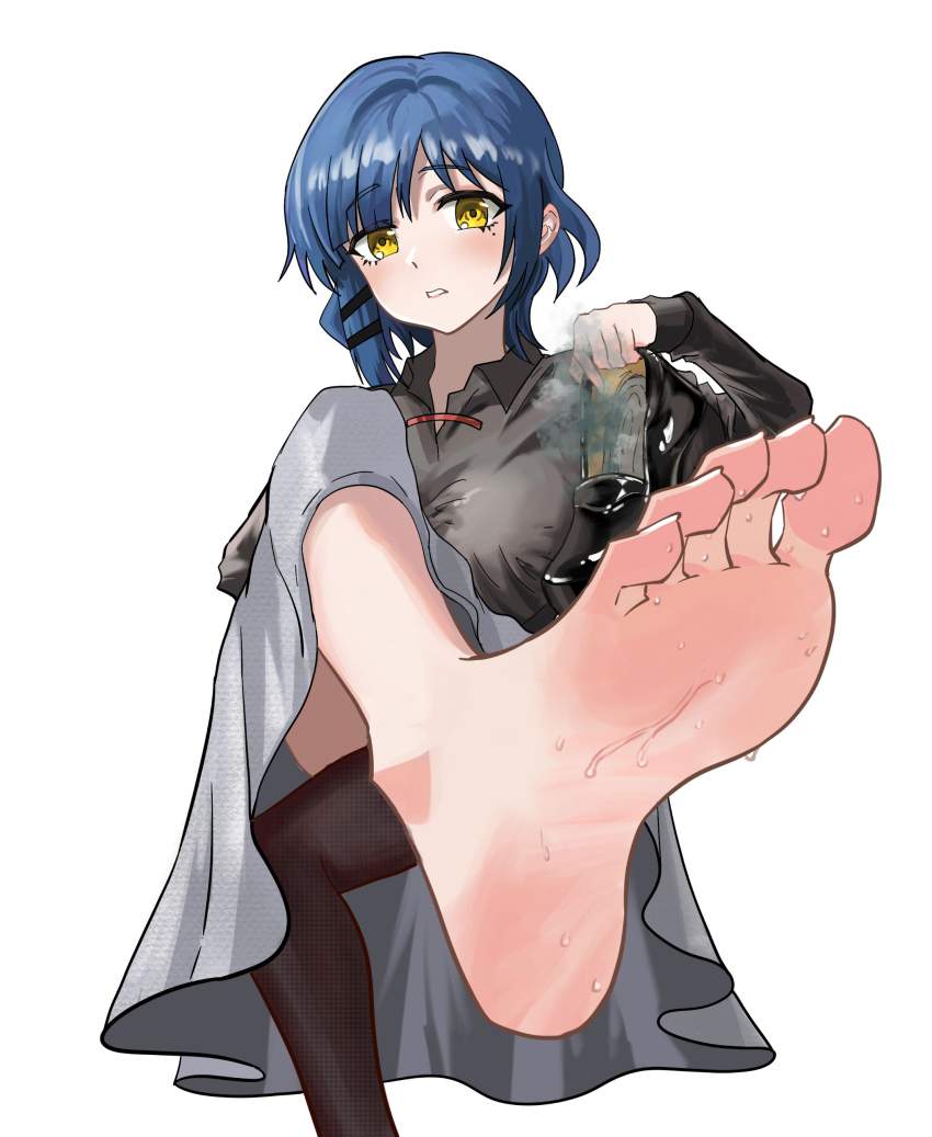 足フェチの可愛い二次元画像。