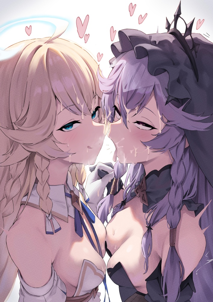 口内射精の二次エロ画像
