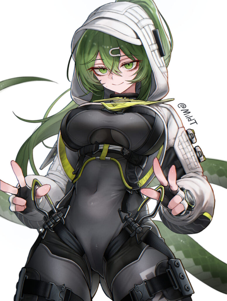 【二次】アークナイツのメチャシコで可愛い女の子のエッチな画像