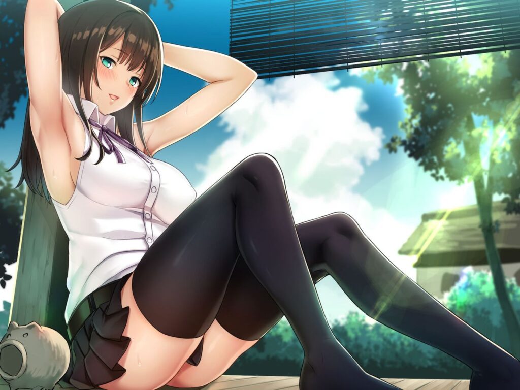 太もものドエロい画像