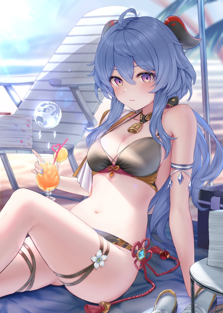 ビキニの二次エロ画像を愛でる。
