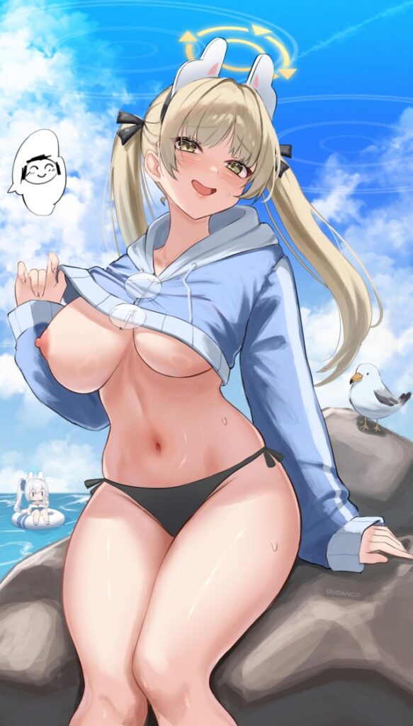 ビキニの二次エロ画像を愛でる。