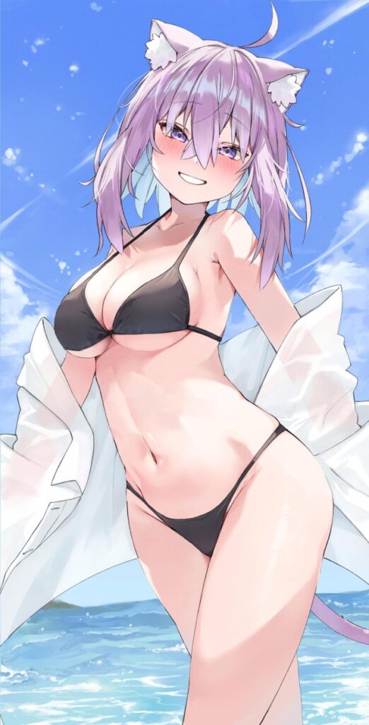 ビキニの背徳感あふれるエロ画像