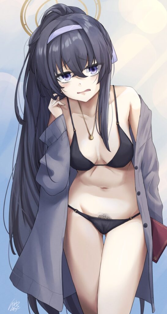 ビキニの背徳感あふれるエロ画像