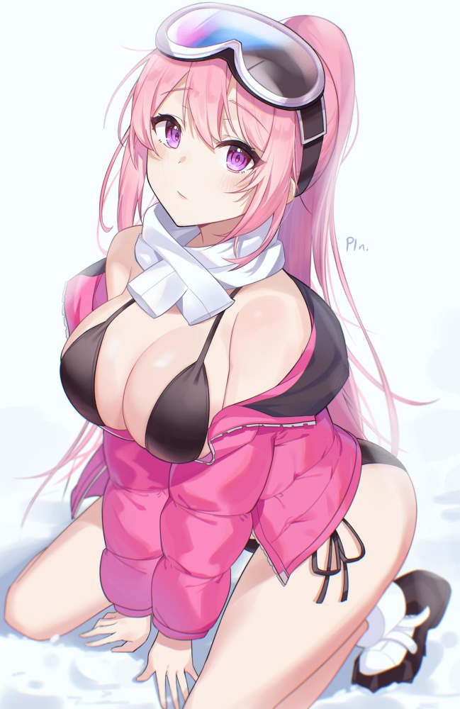 ビキニの背徳感あふれるエロ画像
