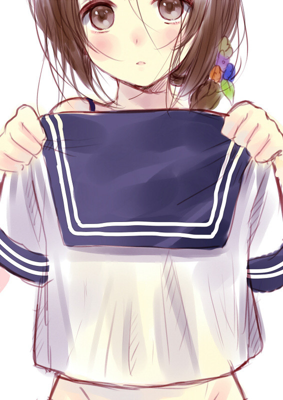脱ぎかけの二次画像がヌけすぎてこまる件について