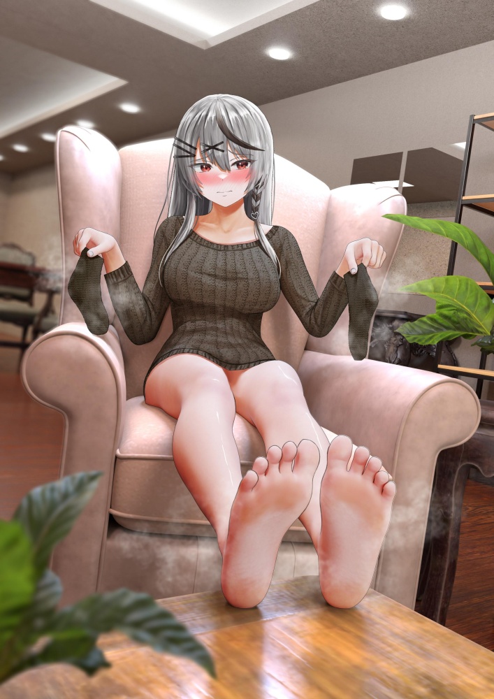足フェチのエロ画像 8