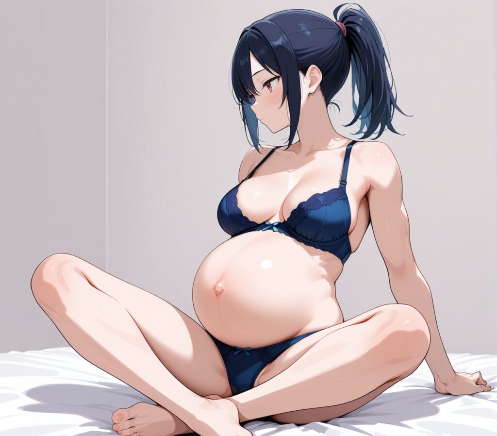 ボテ腹のエロ画像 7